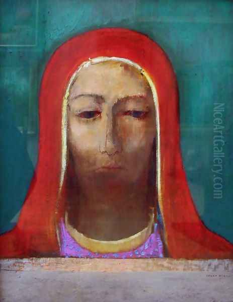 The Silence Oil Painting by Odilon Redon