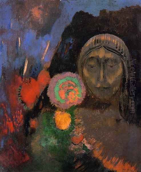 Still Life, The Dream Oil Painting by Odilon Redon