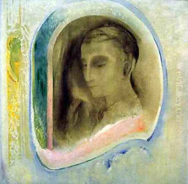 Silence 2 Oil Painting by Odilon Redon