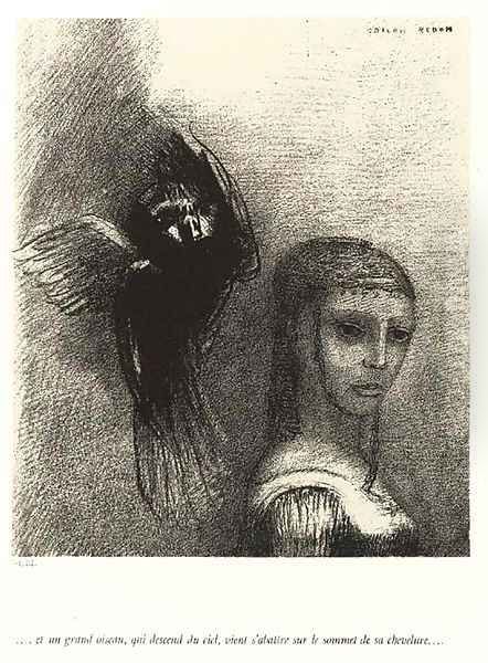 Tntation de Saint-Antoine Oil Painting by Odilon Redon