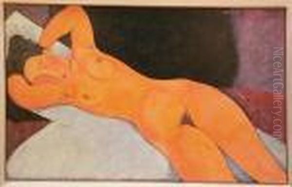 Sheldon Gross Oil Painting by Amedeo Modigliani