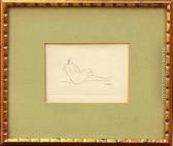 Reclining Nude Oil Painting by Amedeo Modigliani