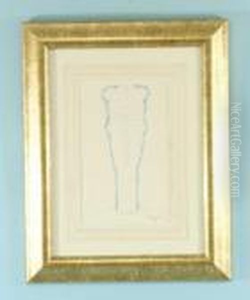 Tete De Femme Oil Painting by Amedeo Modigliani