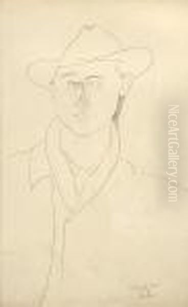 Leon Sola Oil Painting by Amedeo Modigliani