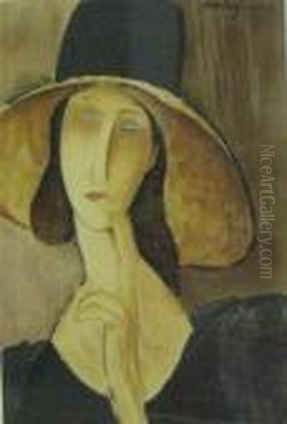 Woman Oil Painting by Amedeo Modigliani