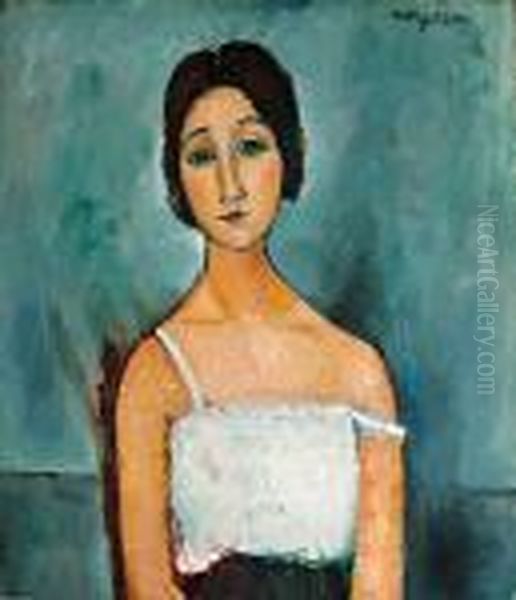 Christina Oil Painting by Amedeo Modigliani