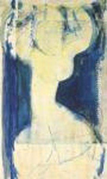 La Grande Caryatide Oil Painting by Amedeo Modigliani