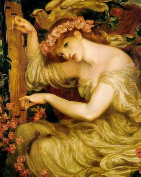 A Sea Spell 1877 Oil Painting by Dante Gabriel Rossetti