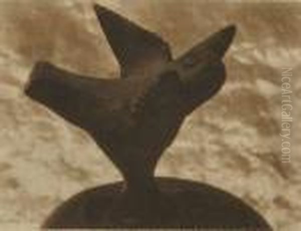 Untitled (bird Sculpture) Oil Painting by Tina Modotti