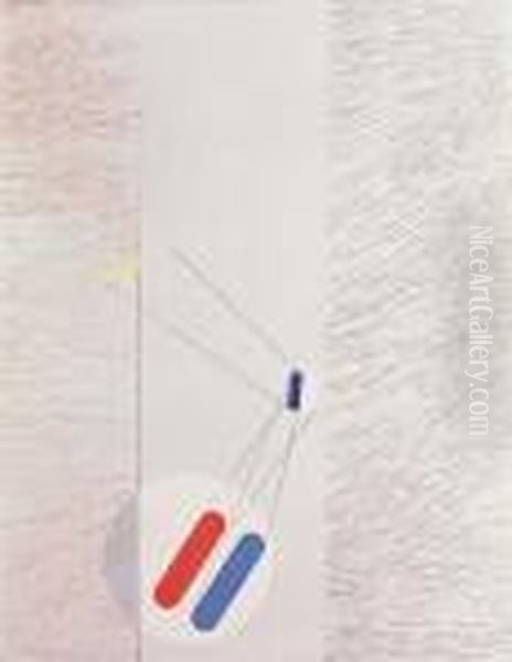 Lii Oil Painting by Laszlo Moholy-Nagy