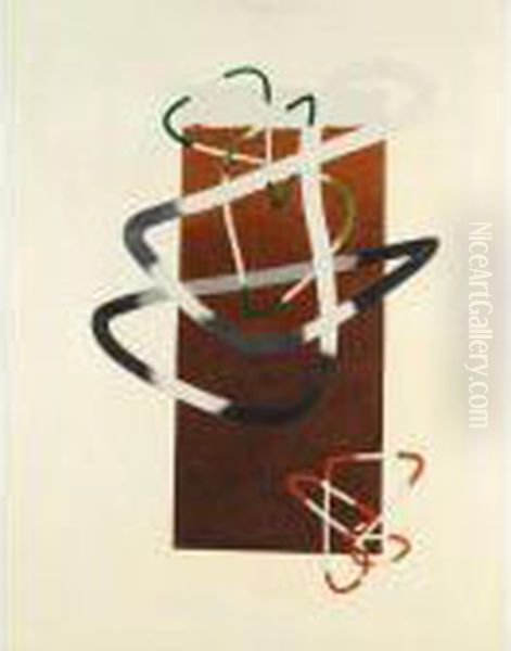 Space Ch2 Oil Painting by Laszlo Moholy-Nagy