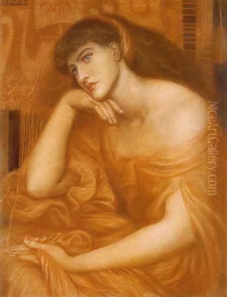 Penelope Oil Painting by Dante Gabriel Rossetti