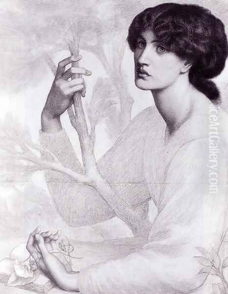 The Day Dream I Oil Painting by Dante Gabriel Rossetti