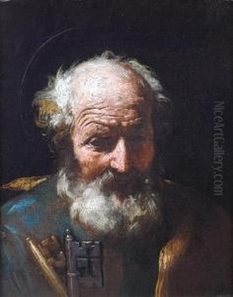 Saint Peter Oil Painting by Pier Francesco Mola