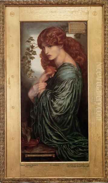 Proserpine 1874 Oil Painting by Dante Gabriel Rossetti