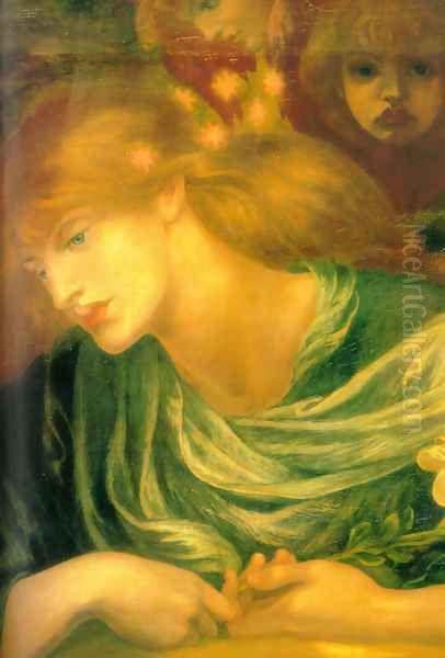 Unknown Oil Painting by Dante Gabriel Rossetti