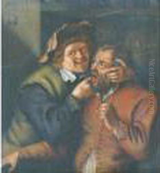  Le Dentiste Devillage  Oil Painting by Jan Miense Molenaer