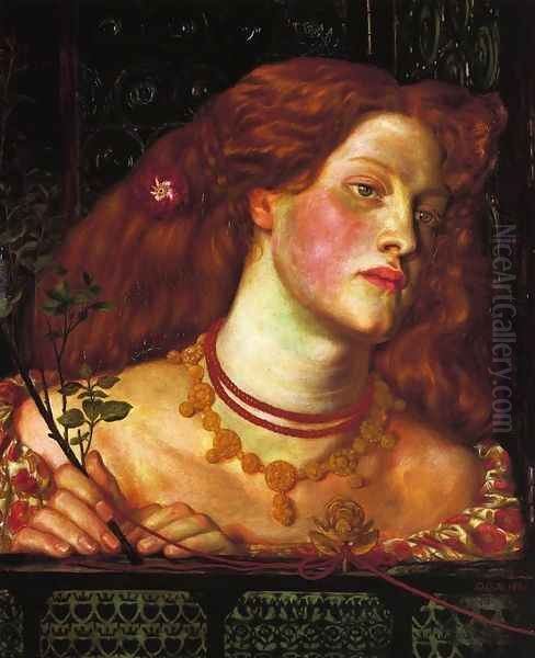 Fair Rosamund Oil Painting by Dante Gabriel Rossetti