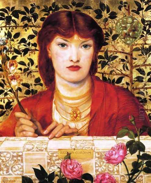 Regina Cordium I Oil Painting by Dante Gabriel Rossetti