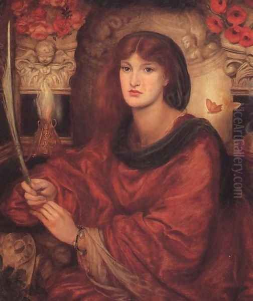 Sibylla Palmifera Oil Painting by Dante Gabriel Rossetti