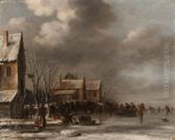 Molenaer, K. Oil Painting by Claes Molenaar (see Molenaer)