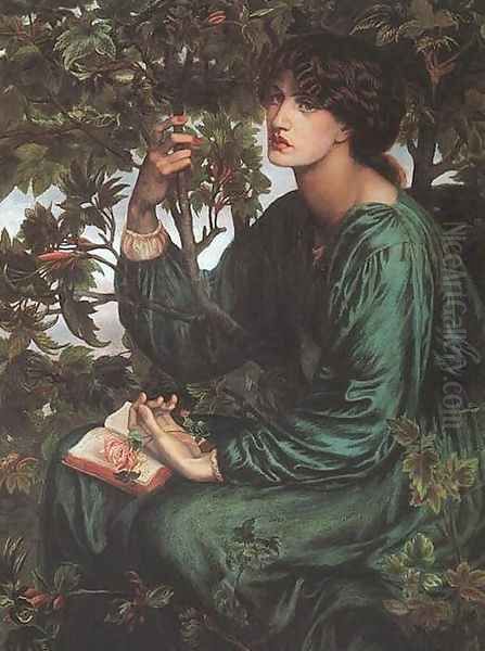 The Day Dream Oil Painting by Dante Gabriel Rossetti