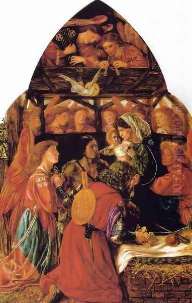 The Seed of David Oil Painting by Dante Gabriel Rossetti