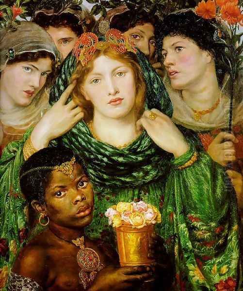 The Beloved Oil Painting by Dante Gabriel Rossetti