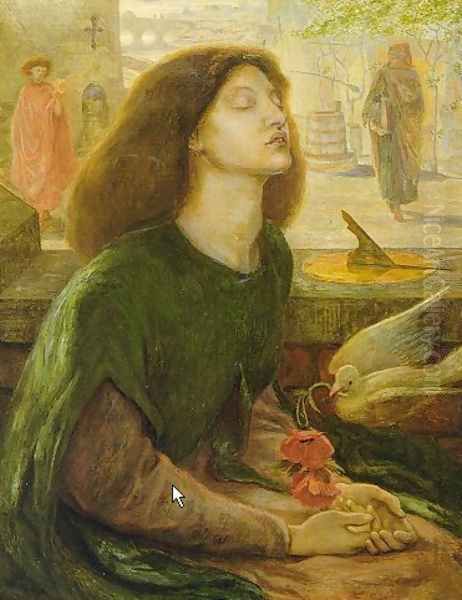 Beata Beatrix I Oil Painting by Dante Gabriel Rossetti