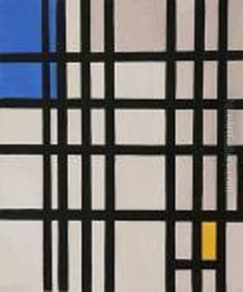 Rhytmus Oil Painting by Piet Mondrian