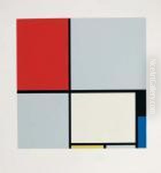 Mondrian Oil Painting by Piet Mondrian