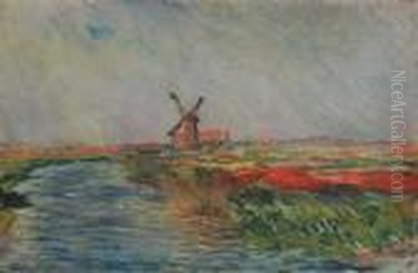 Landscape Oil Painting by Claude Oscar Monet