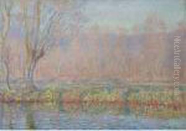 Le Saule Oil Painting by Claude Oscar Monet