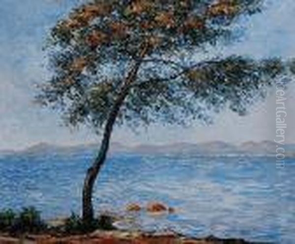 Cap D'antibes Oil Painting by Claude Oscar Monet