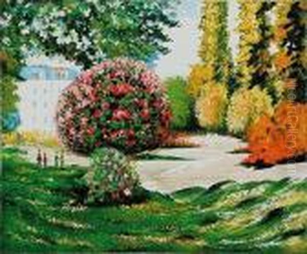 Il Parco Monceau Oil Painting by Claude Oscar Monet