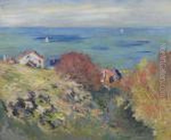 Pourville Oil Painting by Claude Oscar Monet