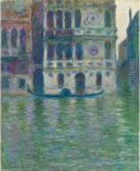 Le Palais Dario Oil Painting by Claude Oscar Monet