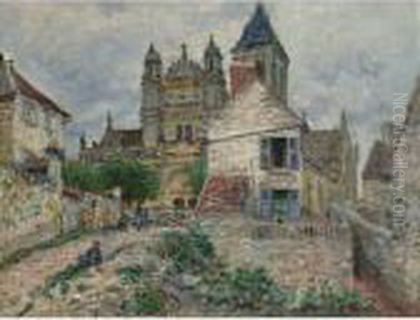 Property From The Collection Of Paul R. And Mary Haas
 

 
 
 

 
 L'eglise De Vetheuil Oil Painting by Claude Oscar Monet