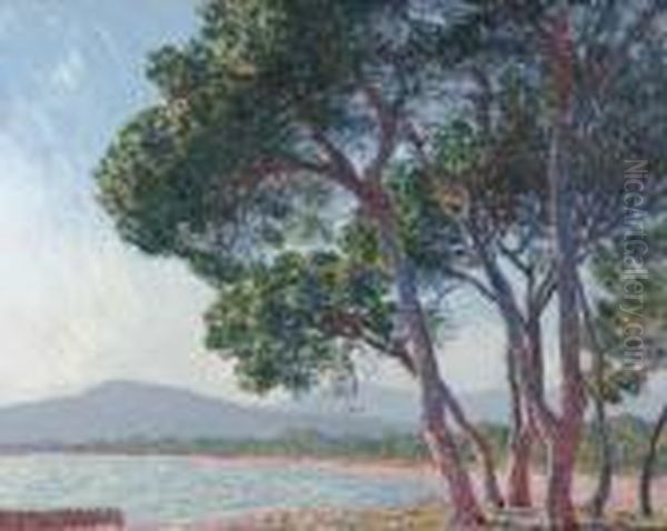 Plage De Juan-les-pins Oil Painting by Claude Oscar Monet