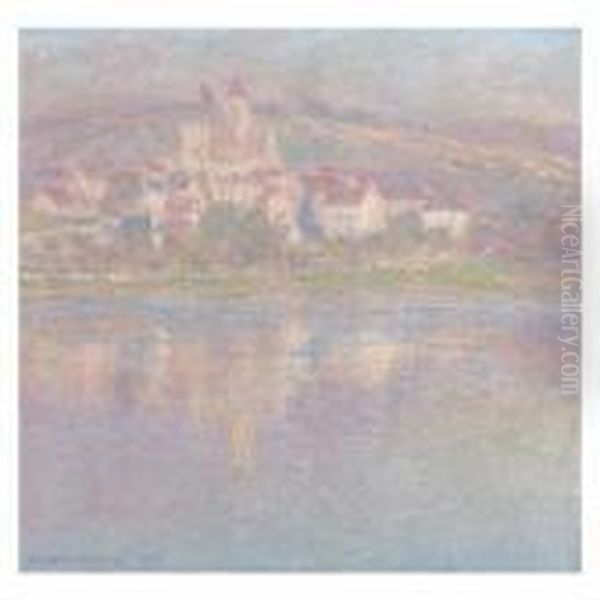 Vetheuil, Apres-midi D'automne Oil Painting by Claude Oscar Monet