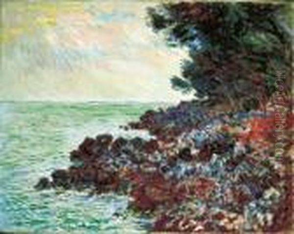 Cap Martin Oil Painting by Claude Oscar Monet