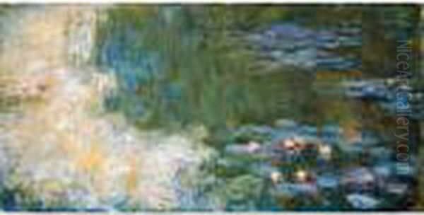 Le Bassin Aux Nympheas Oil Painting by Claude Oscar Monet