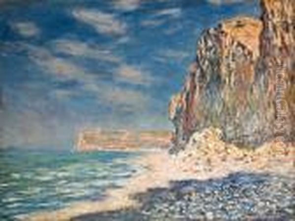 Falaise Pres De Fecamp Oil Painting by Claude Oscar Monet