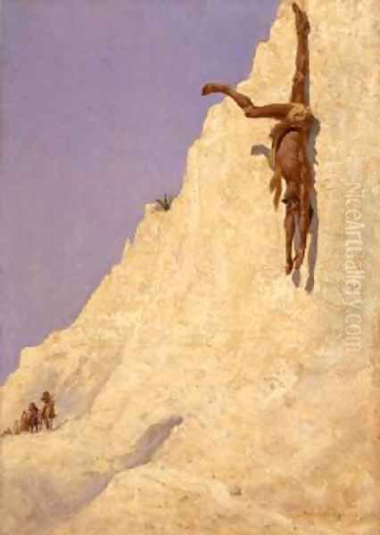 The Transgressor 1891 Oil Painting by Frederic Remington