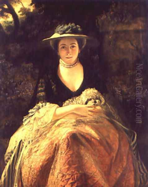 Miss Nelly O'Brien Oil Painting by Sir Joshua Reynolds