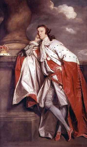 7th Lord Lauderdale, 1759 Oil Painting by Sir Joshua Reynolds