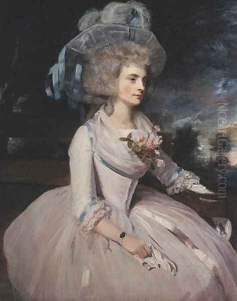 Lady Skipwith Oil Painting by Sir Joshua Reynolds