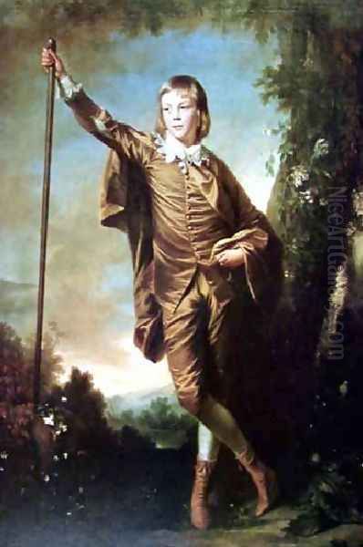 Brown Boy Oil Painting by Sir Joshua Reynolds