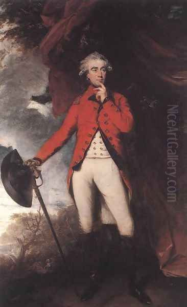 Francis Rawdon-Hastings c. 1789 Oil Painting by Sir Joshua Reynolds