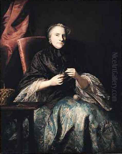 Anne, 2nd Countess of Albemarle Oil Painting by Sir Joshua Reynolds